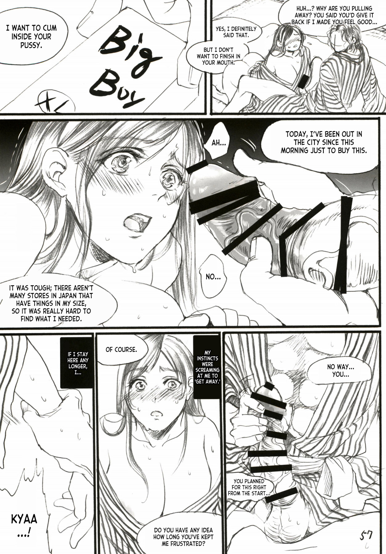 Hentai Manga Comic-A certain stranger-Read-56